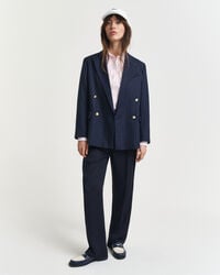 Slim fit Oxford skjorte med stræk