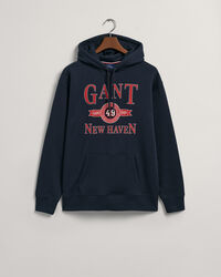 Retro Crest hættetrøje