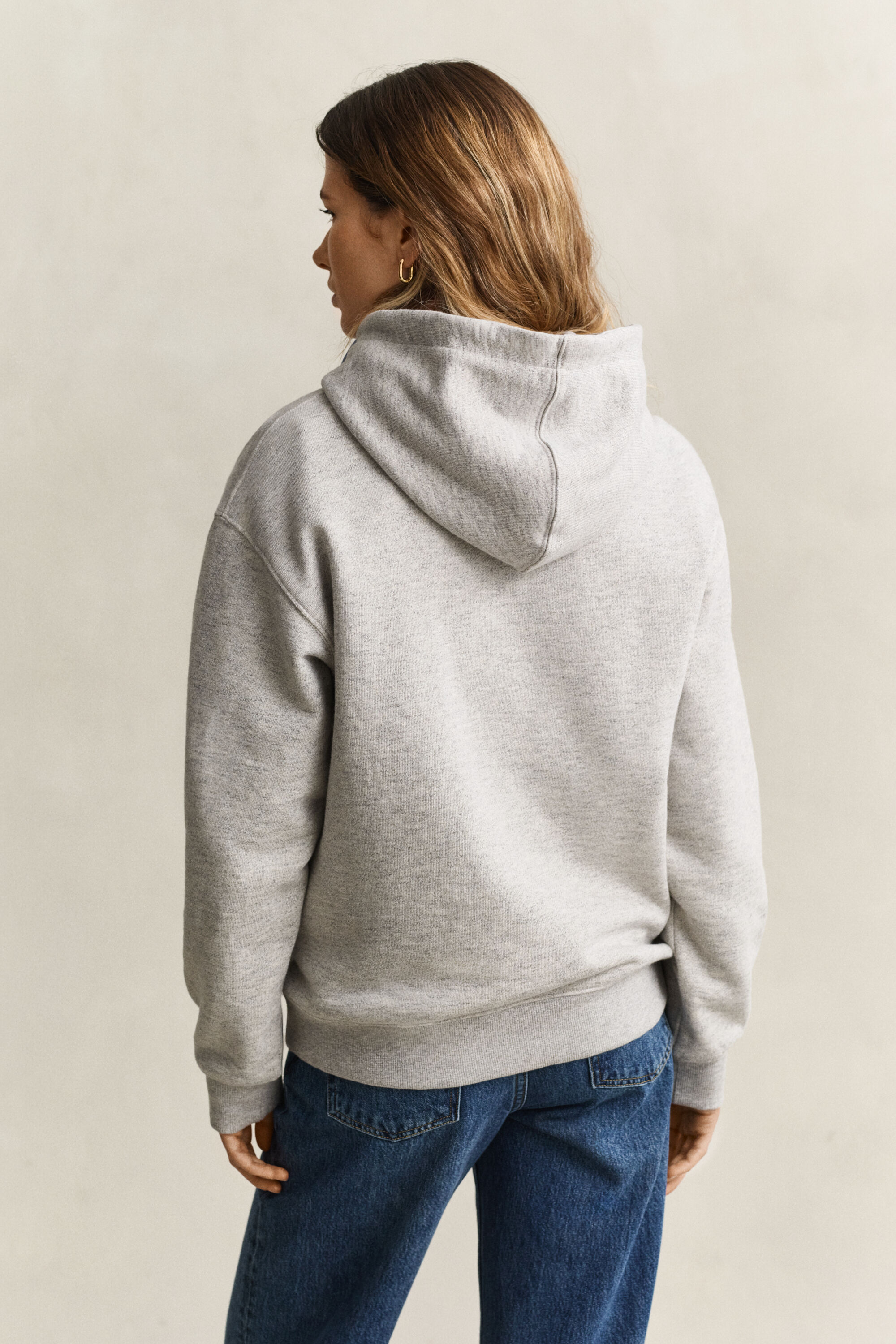 Hættetrøje med Gant x Yale-grafik