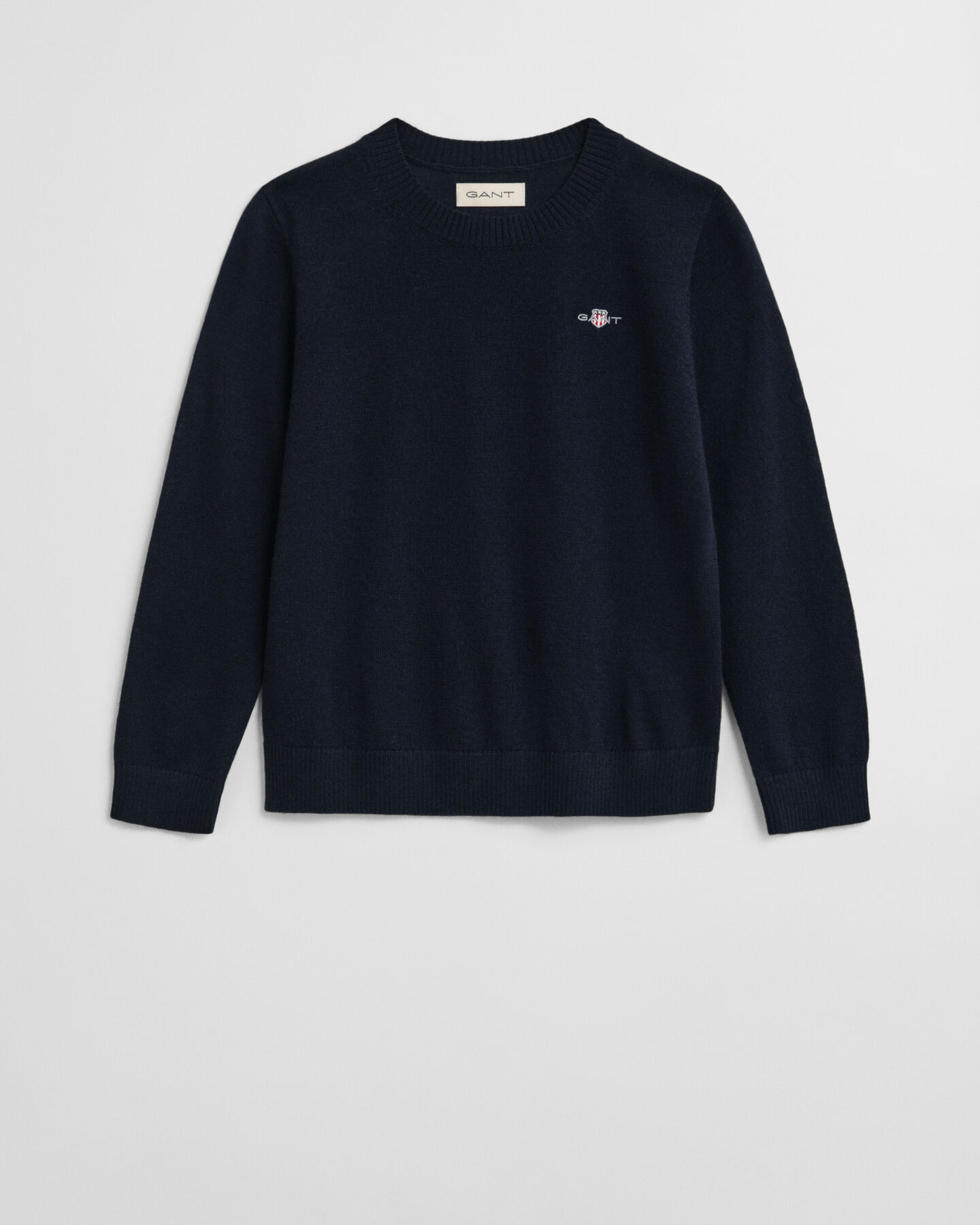 Kids crewneck sweater af ekstra fin merinould