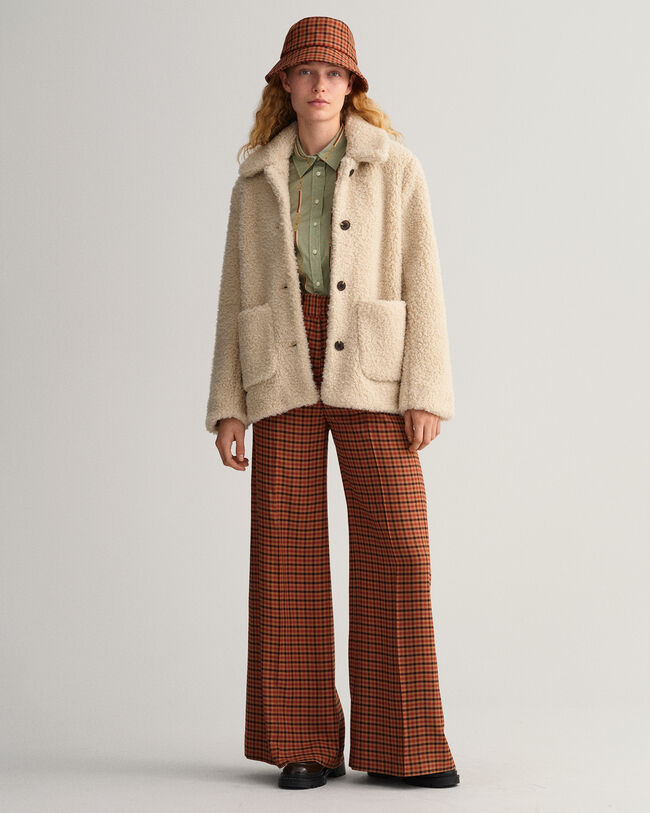 Regular fit American Luxe skjorte af bomuldsvoile