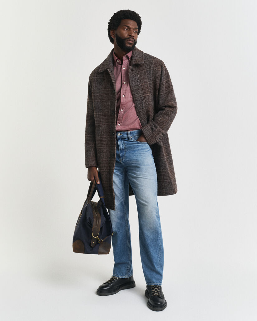 Regular fit klassisk Oxford-skjorte