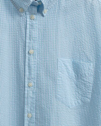Relaxed fit gingham skjorte