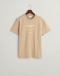 T-shirt med GANT Script Graphic tryk
