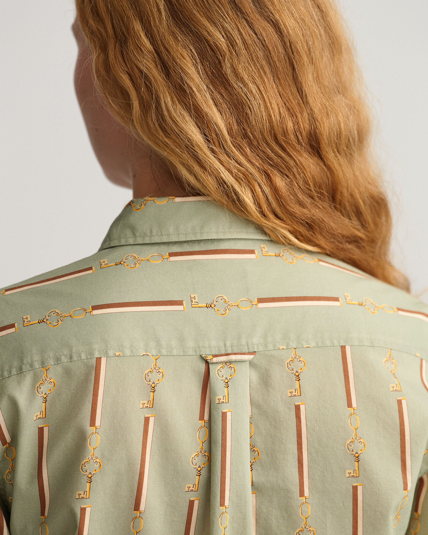 Regular fit American Luxe skjorte af bomuldsvoile