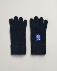 Teens strikkede handsker med Alpine-mærke