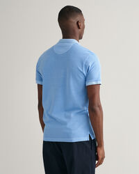 Sunfaded piqu&eacute; poloskjorte