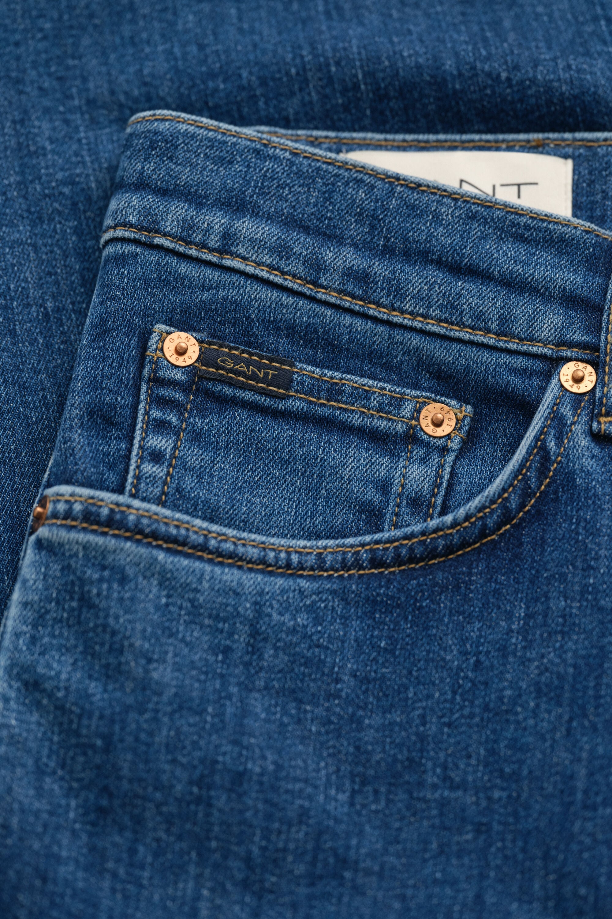 Slim jeans i let vask