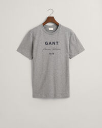 T-shirt med GANT Script Graphic tryk