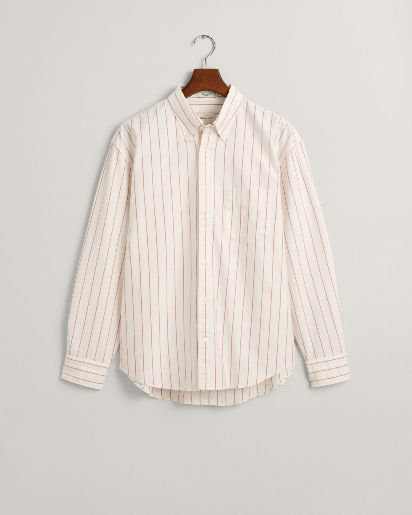 Relaxed fit Heritage Oxford-skjorte med striber