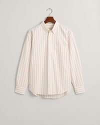 Relaxed fit Heritage Oxford-skjorte med striber