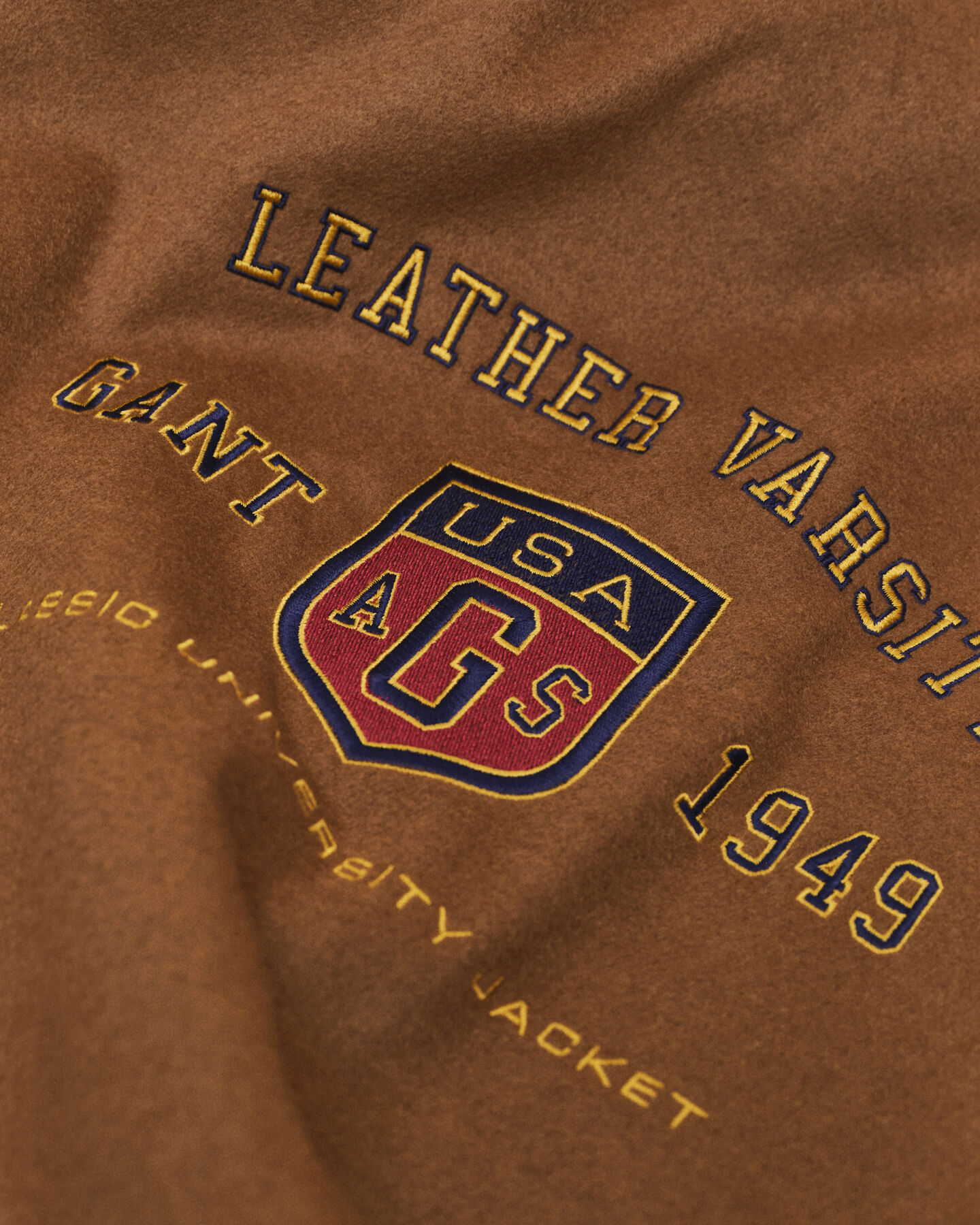 GANT Varsity Jacket af læder