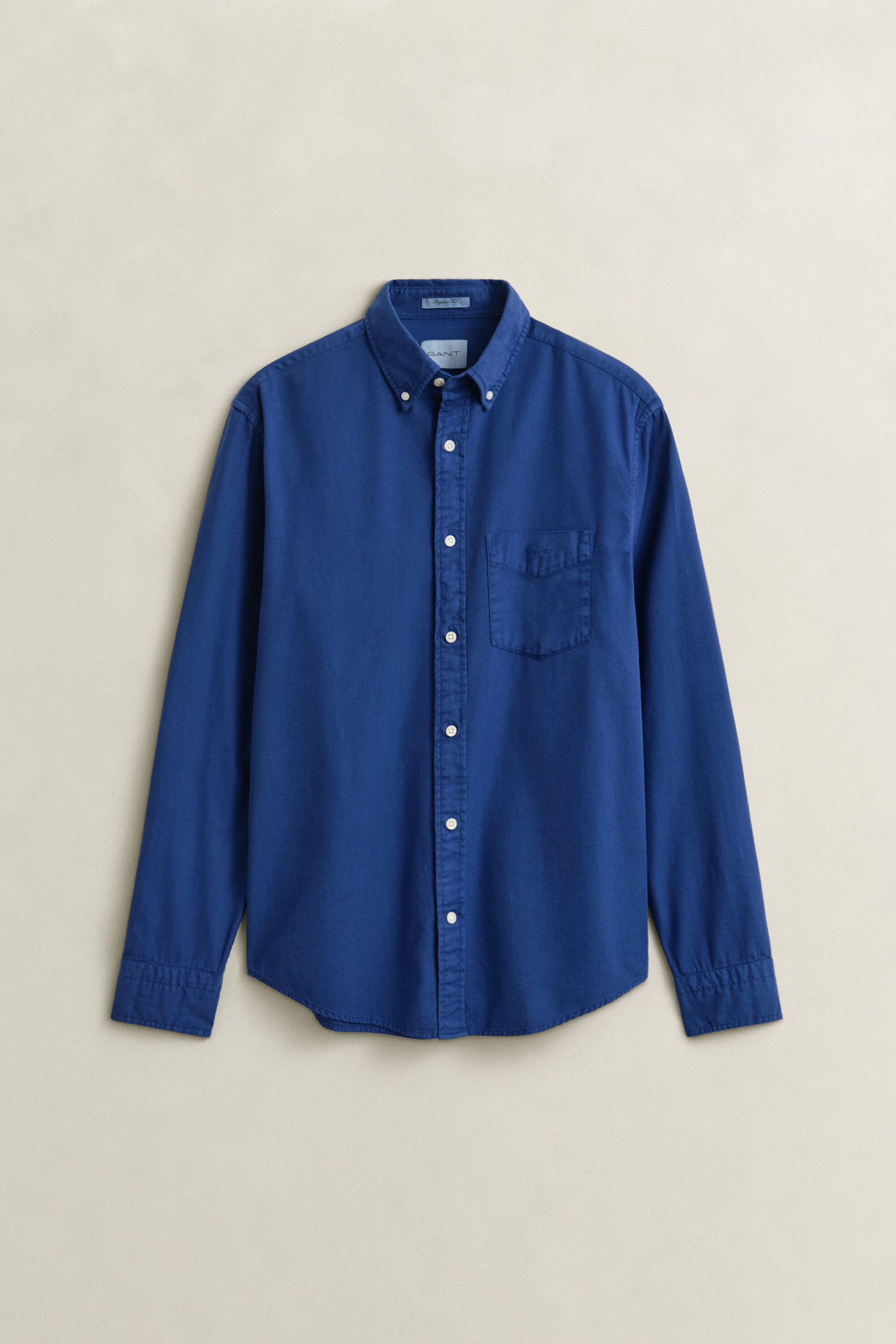 Regular fit skjorte af twill