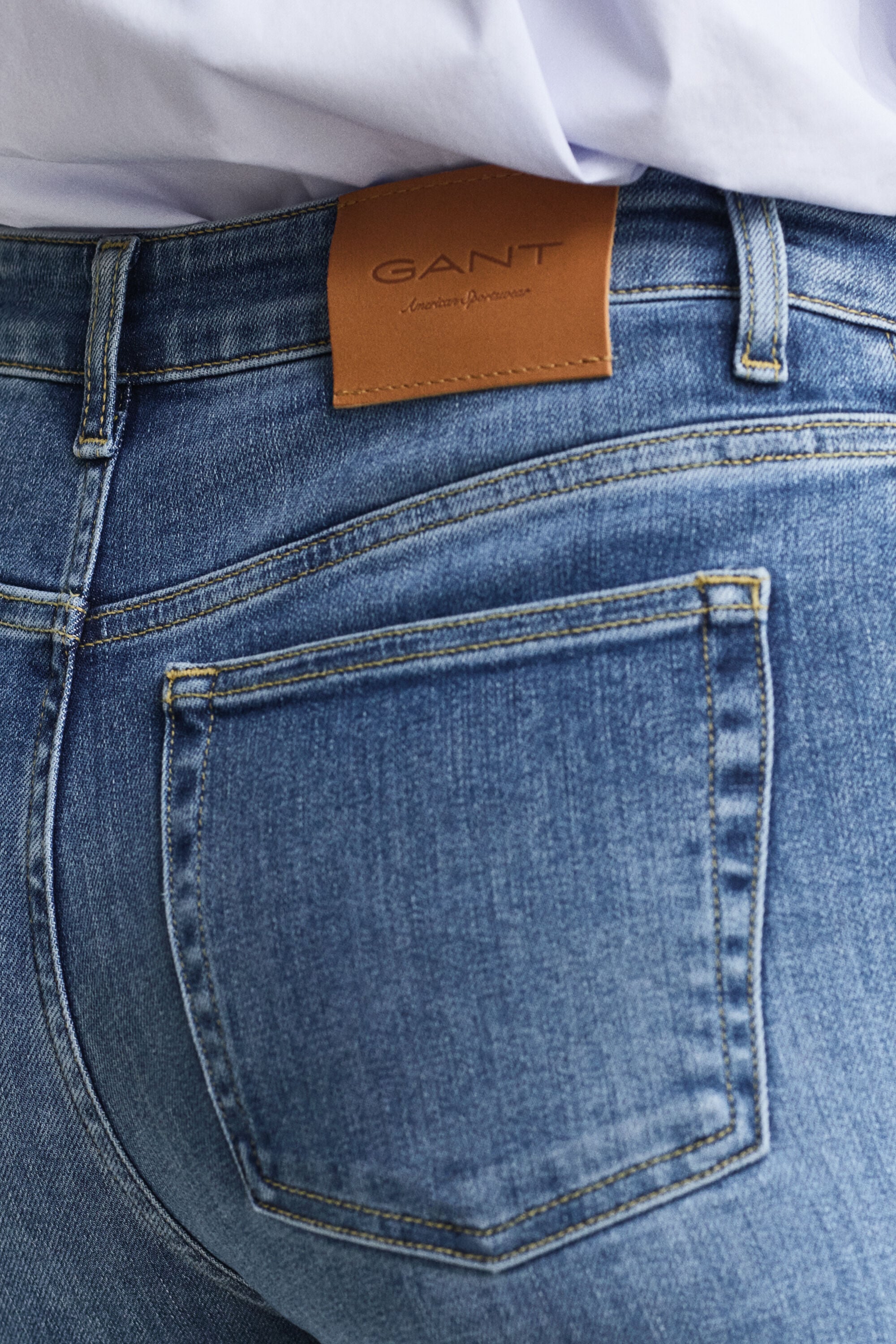 Korte jeans med stræk