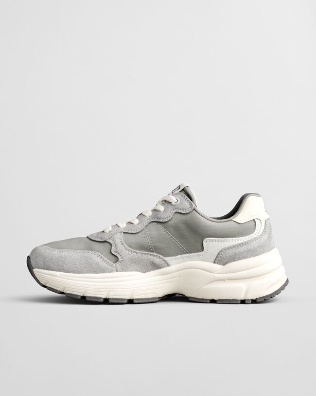 Neuwill sneakers af nylon og ruskind