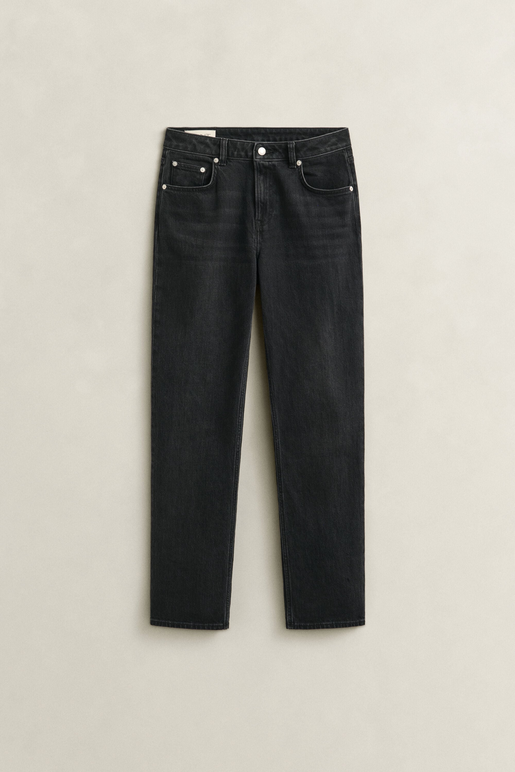 Jeans med lige ben og stræk