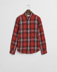 Regular fit Windblown flannelskjorte med tern
