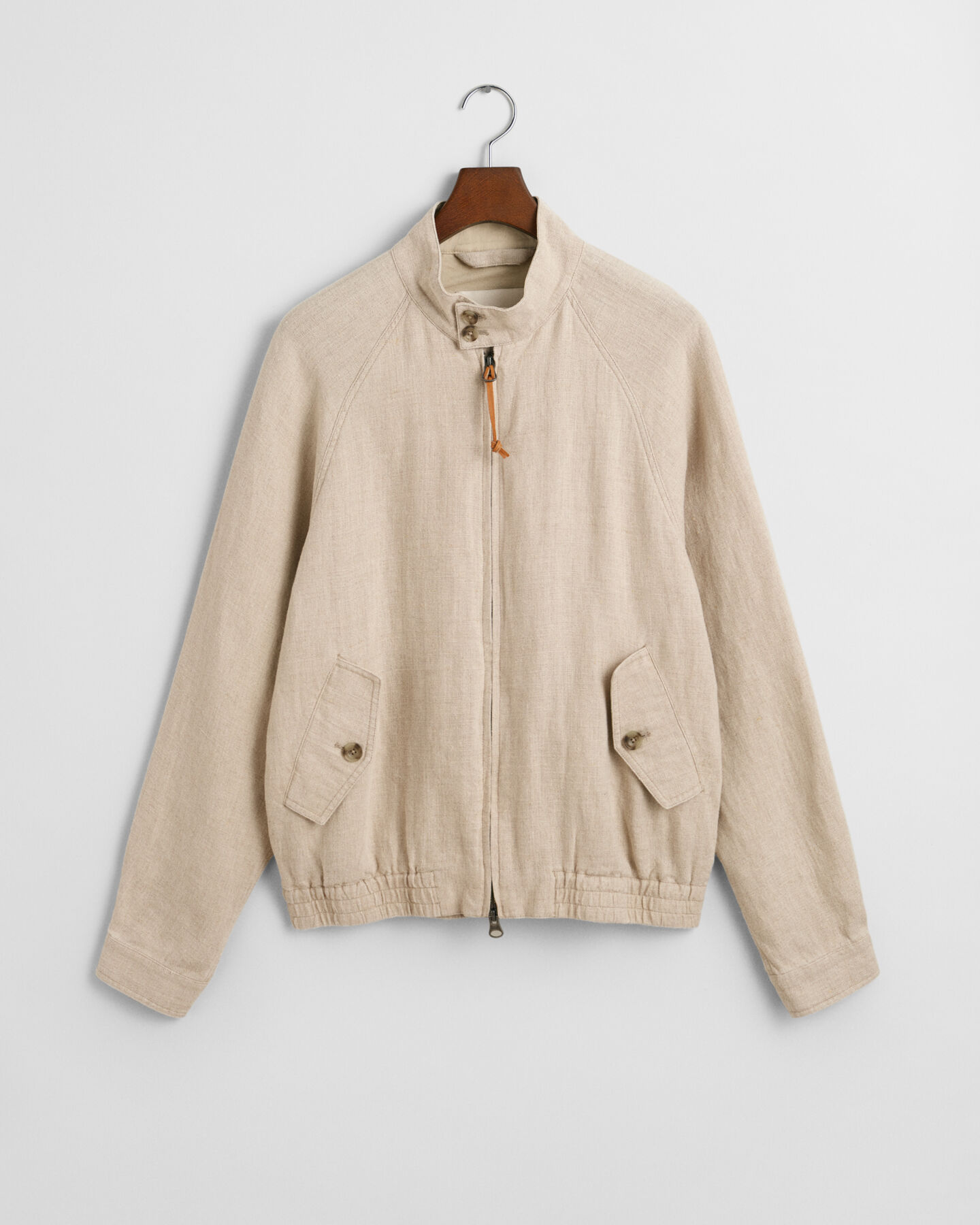 Harrington jakke af hør