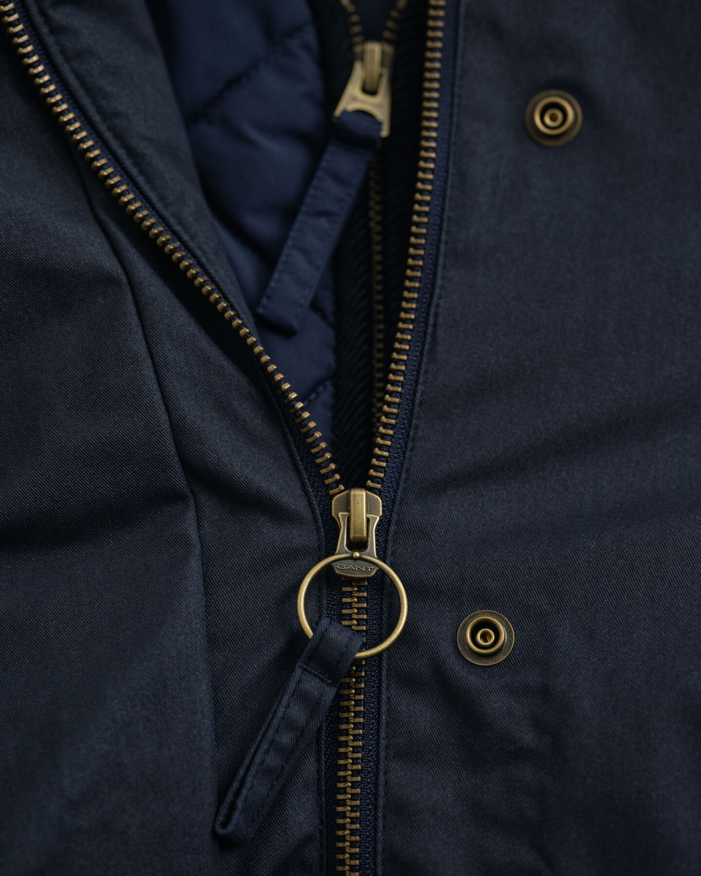 Vokset Double Decker bomuldsjakke