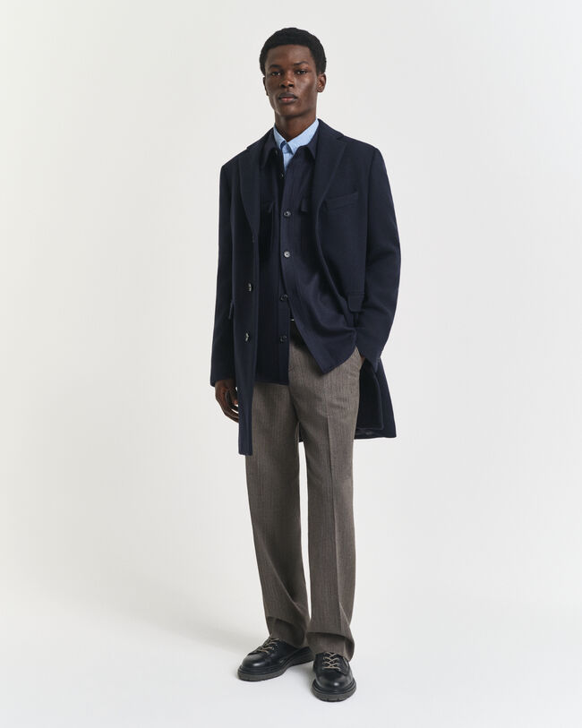 Sildebensmønstrede jakkesæt-bukser