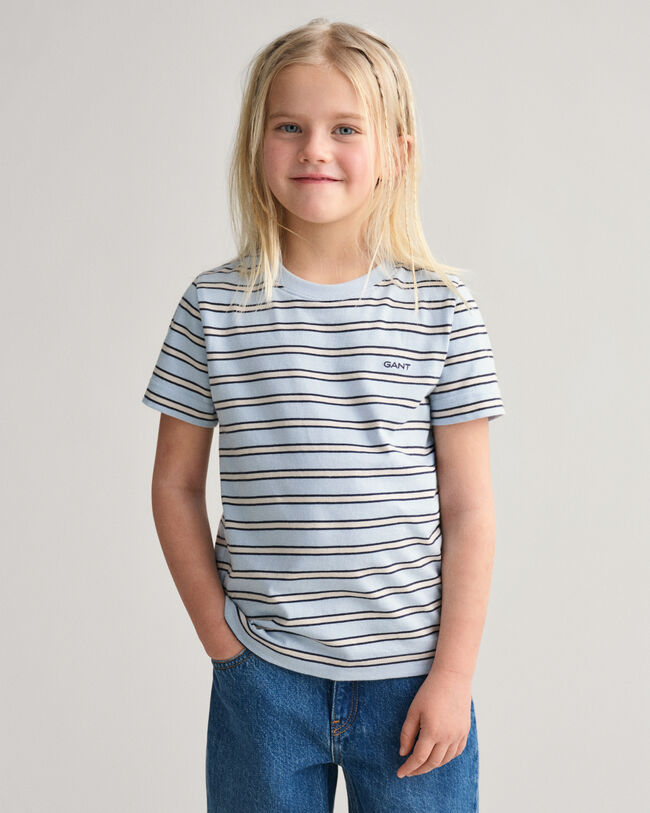 Kids stribet T-shirt