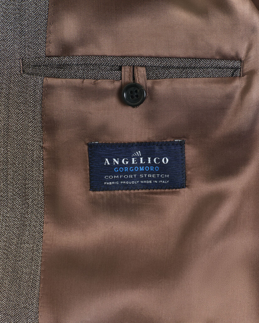 Sildebensmønstret jakkesæt-jakke