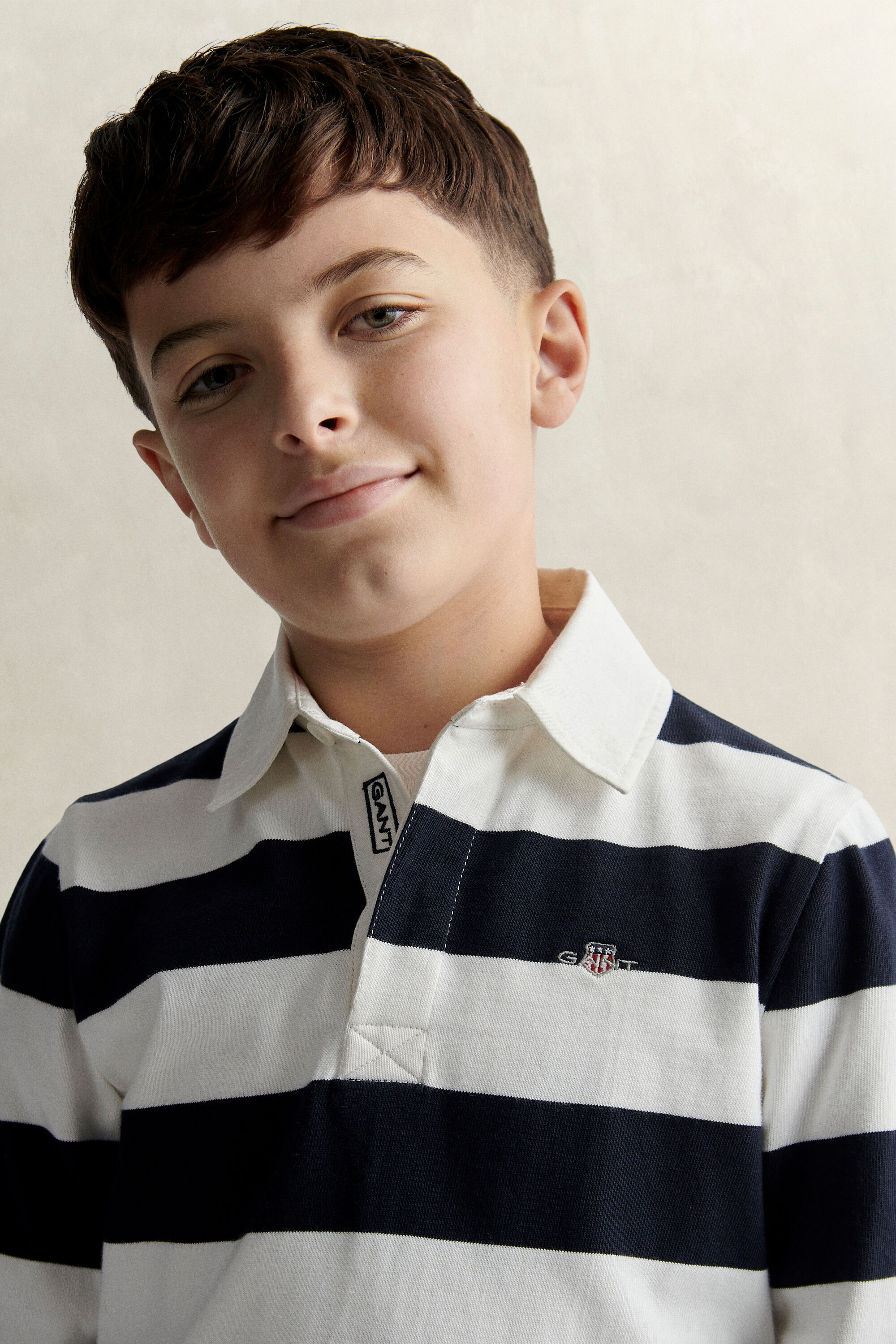 Teen Boys stribet rugger