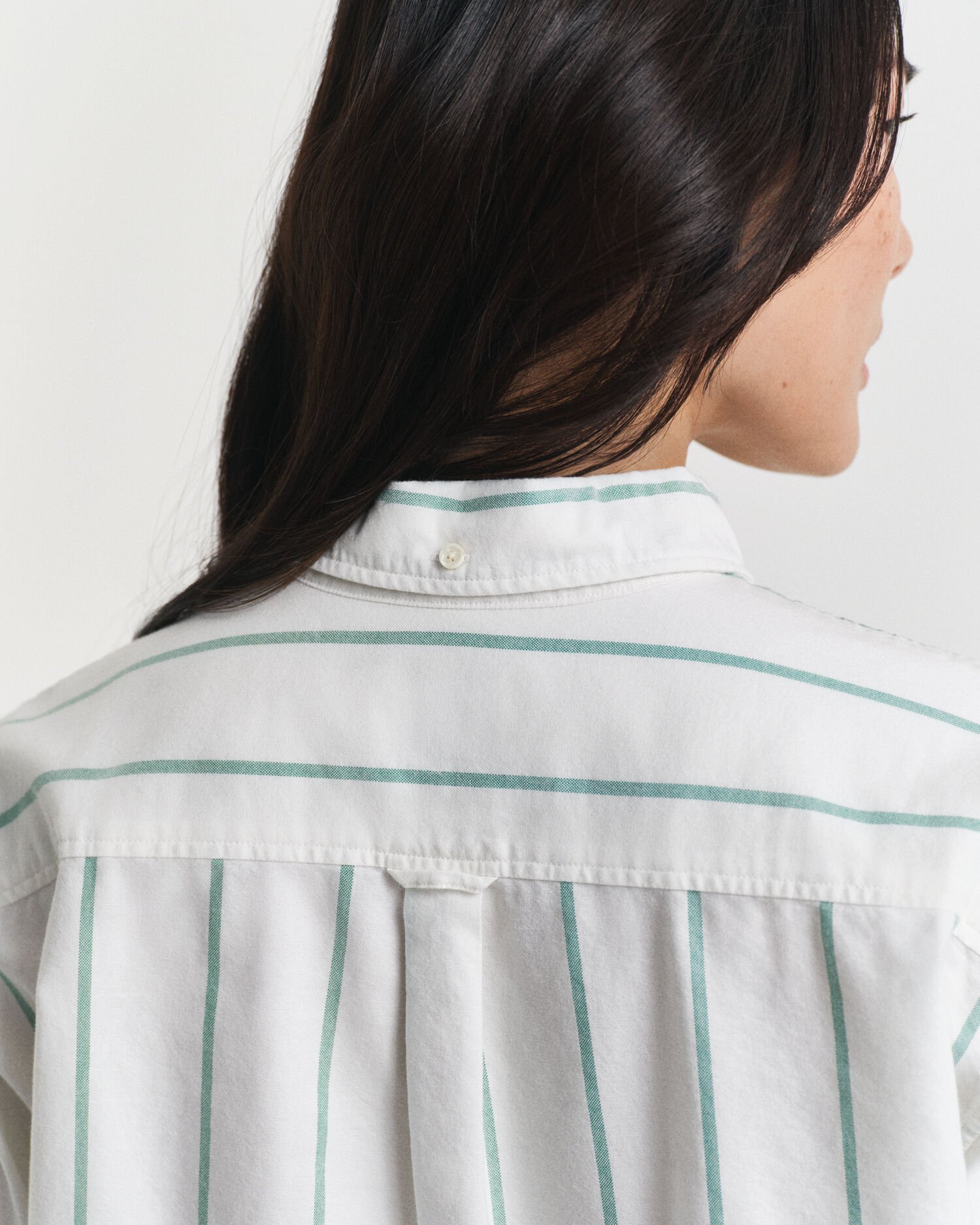 Relaxed fit klassisk stribet Oxford-skjorte