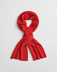 Gavesæt med beanie og halstørklæde med skrift