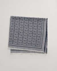 G Patterned let uldhalstørklæde