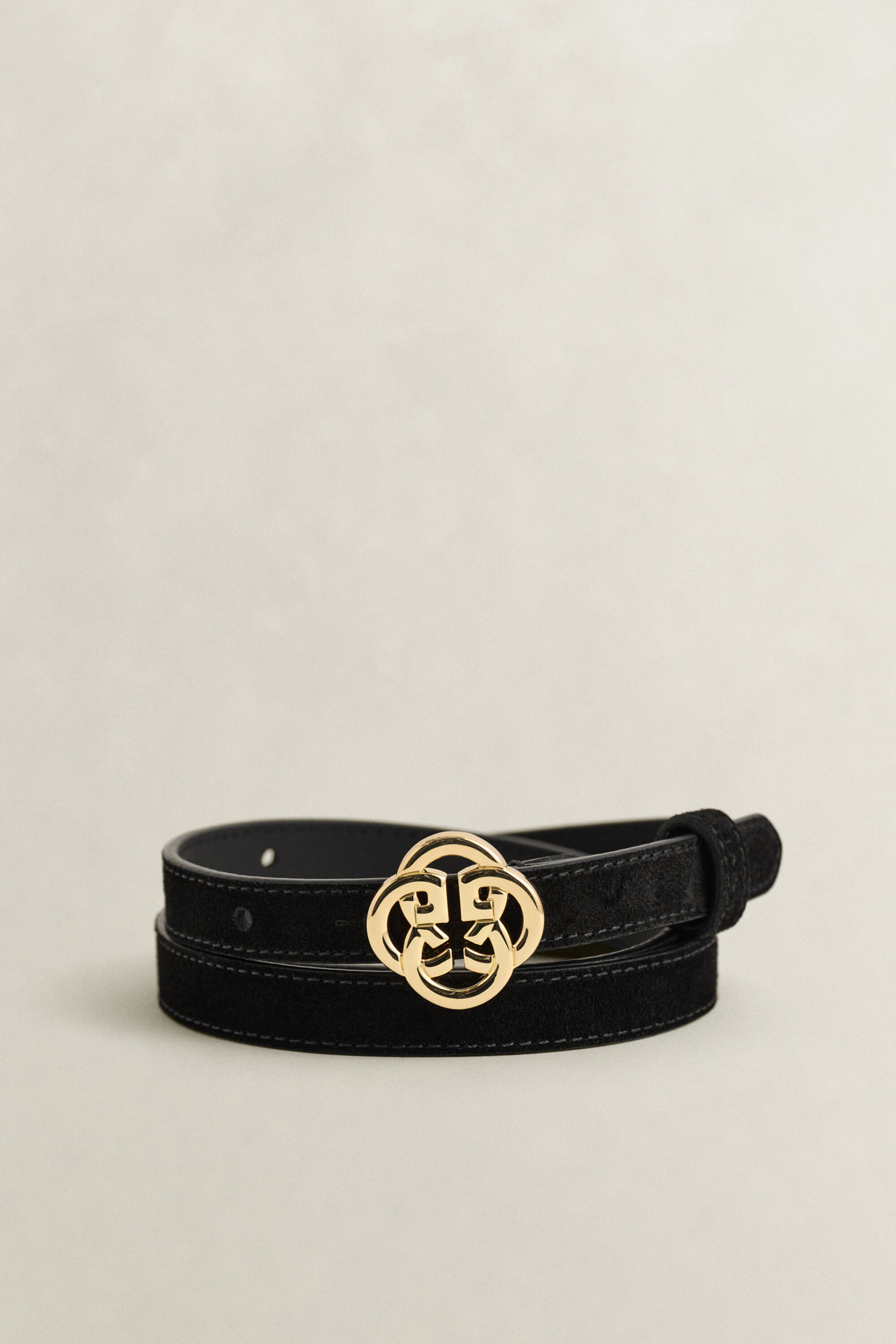 Ruskindsbælte med monogram