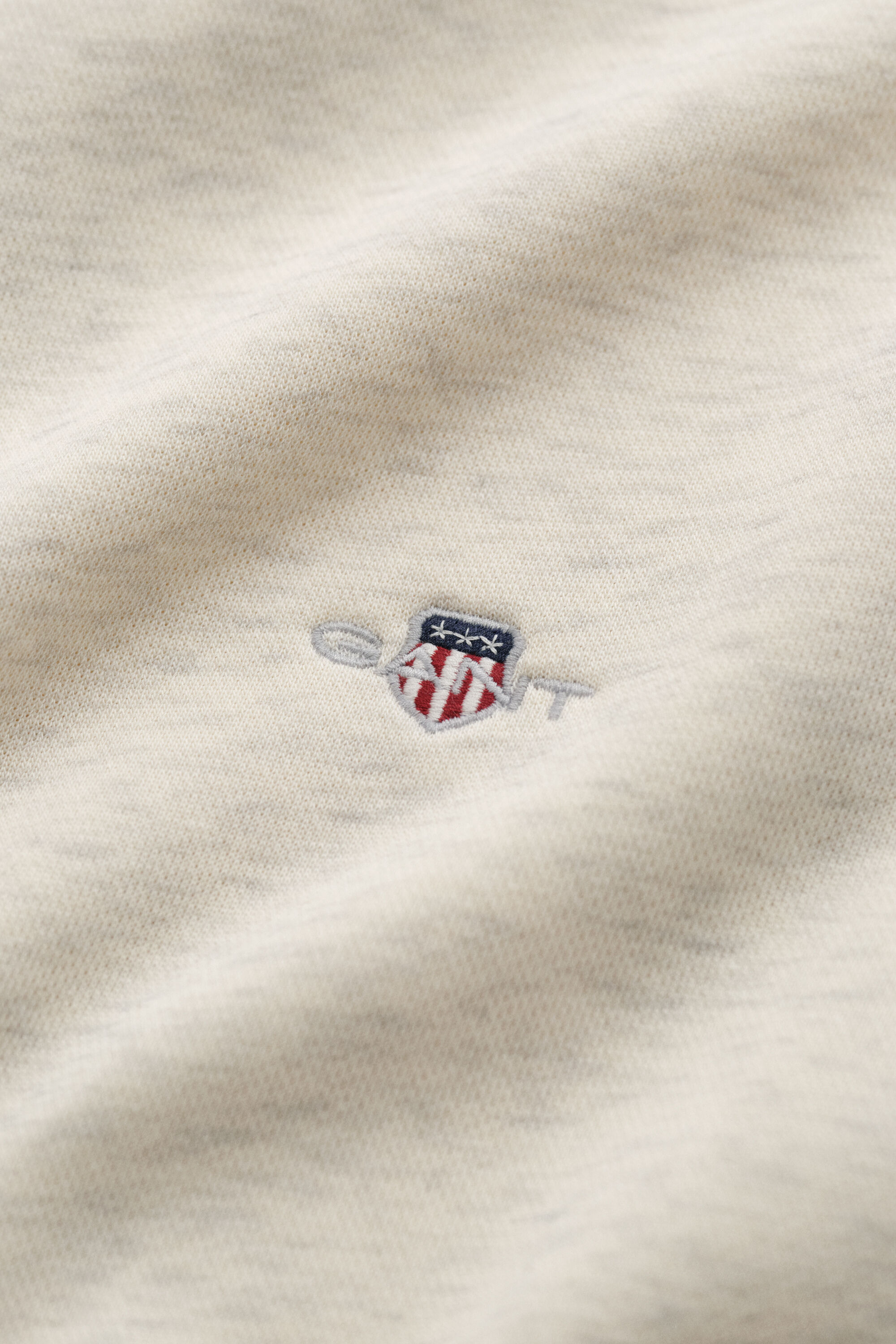 Shield sweatshirt med halv lynlås