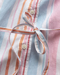 Flerstribet skjortekjole