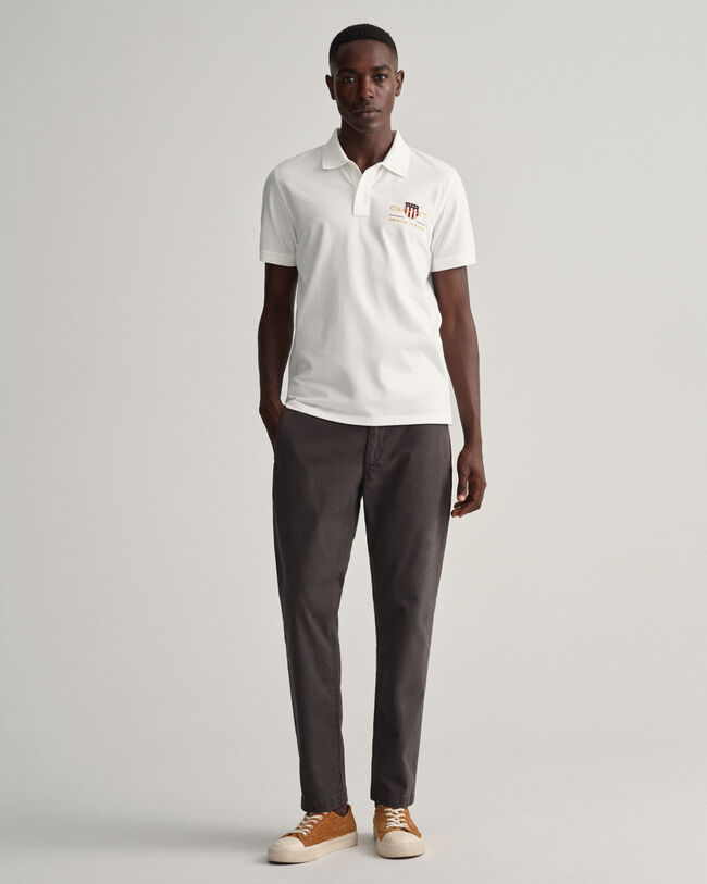 Hallden Slim fit Comfort Super chinobukser