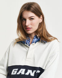 Heavy Rugger med krave i denim