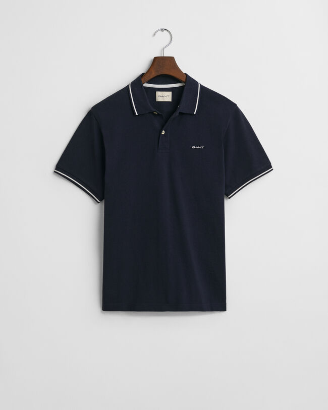 Tipped Piqué Polo Shirt