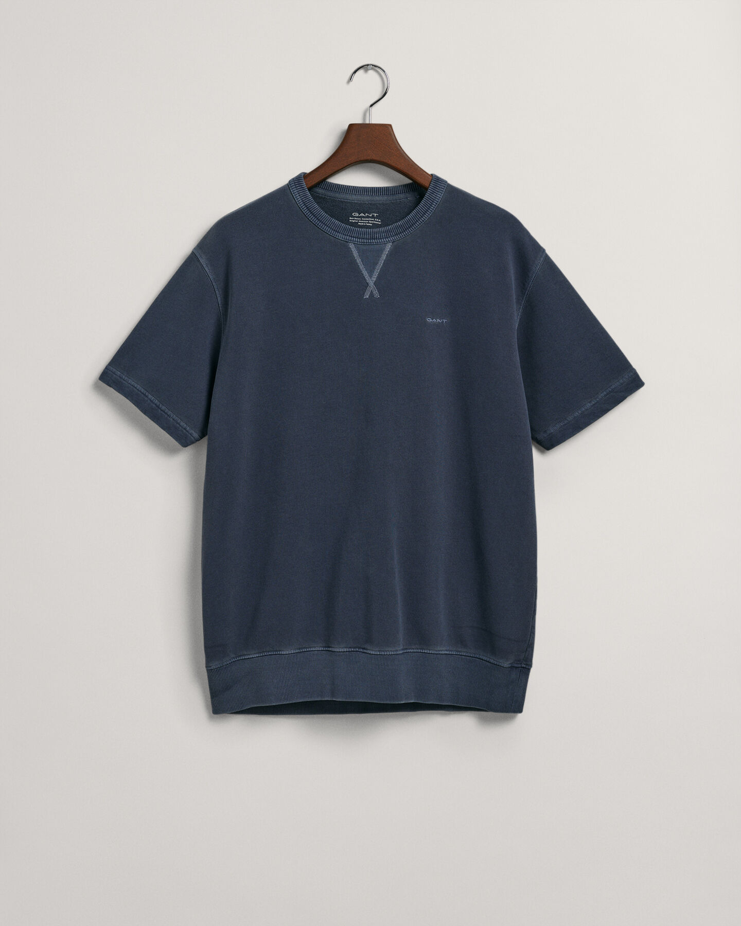 Sunfaded kortærmet sweatshirt