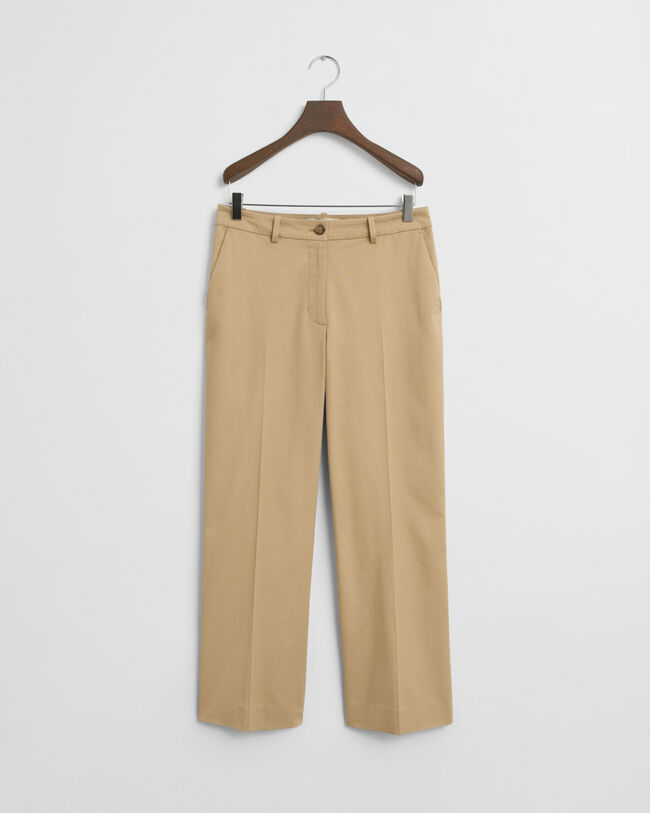 Jakkesæt-bukser af bomuld