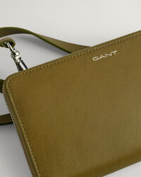 Taskepung af l&aelig;der