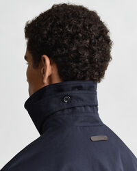 Trenchcoat i bomuldsblanding