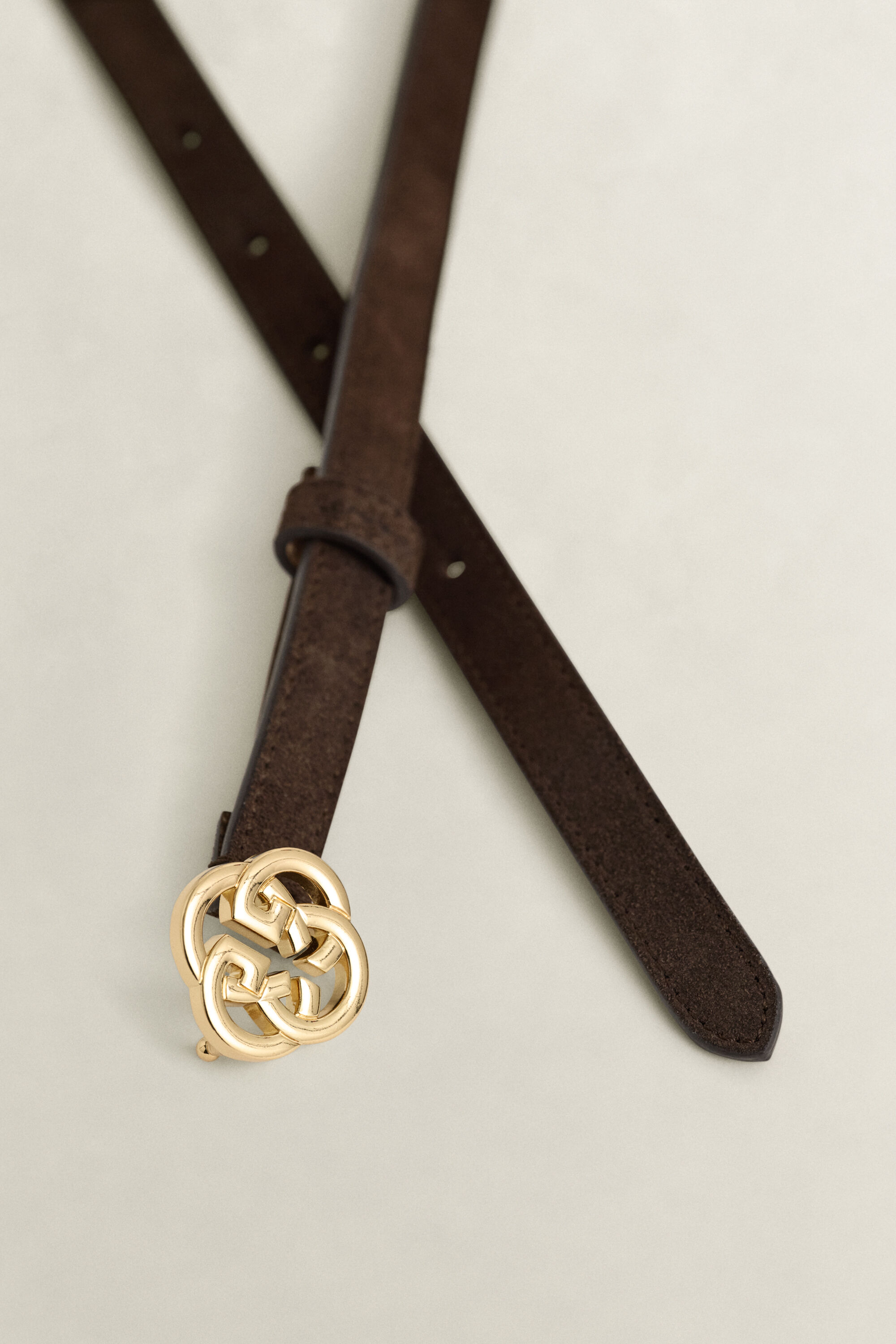 Ruskindsbælte med monogram