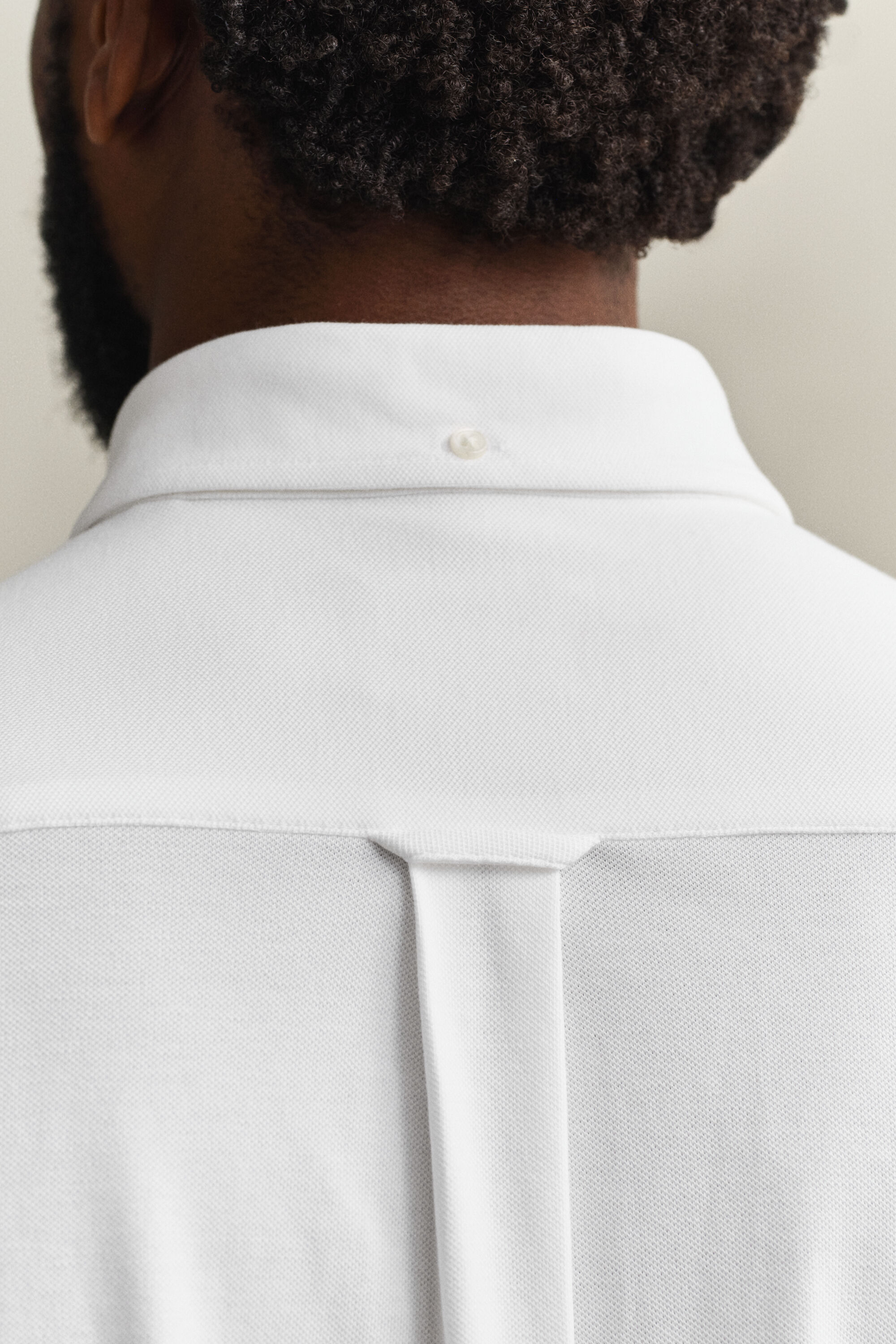 Jersey skjorte med stræk i piqué