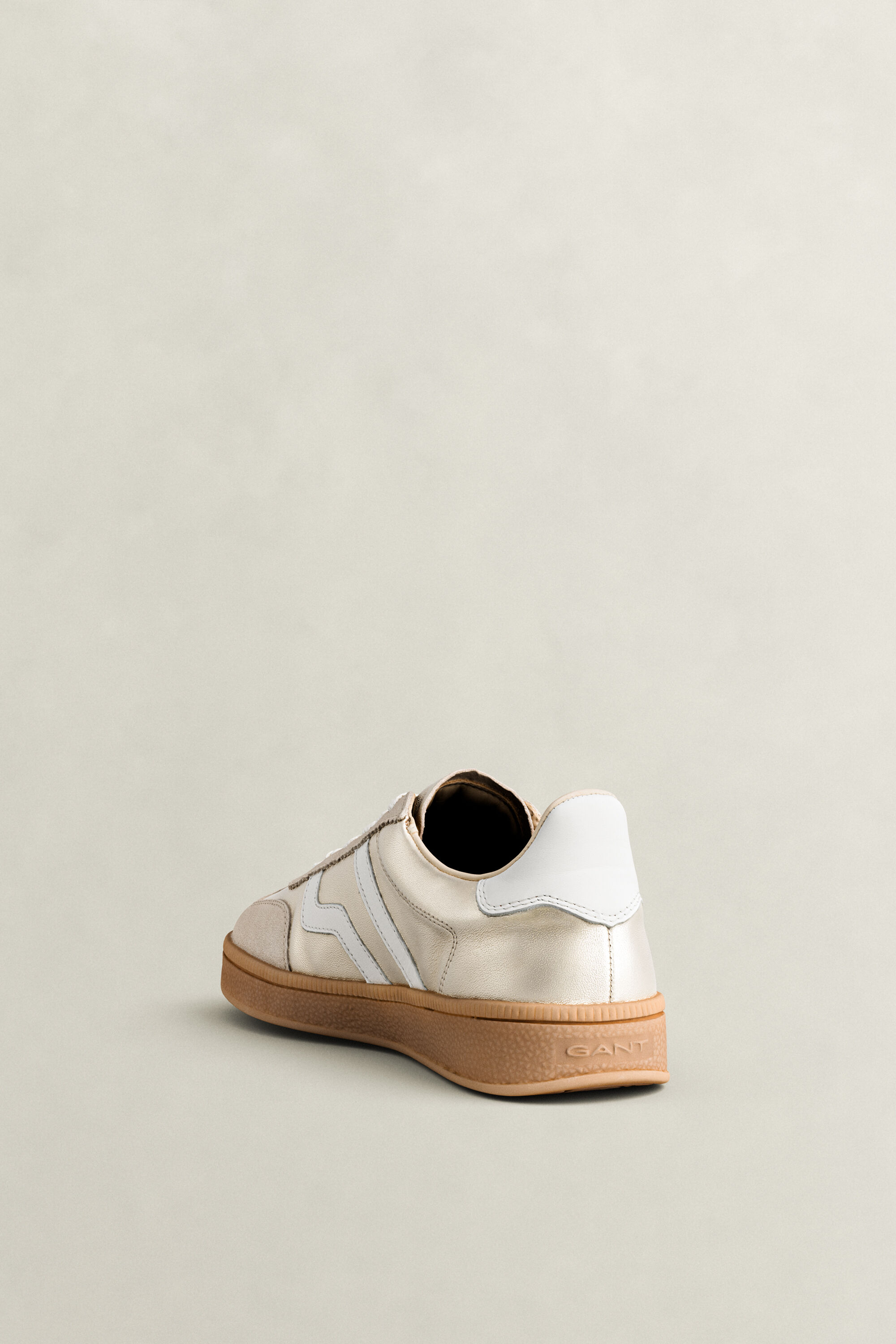 Cuzima metalliske lædersneakers