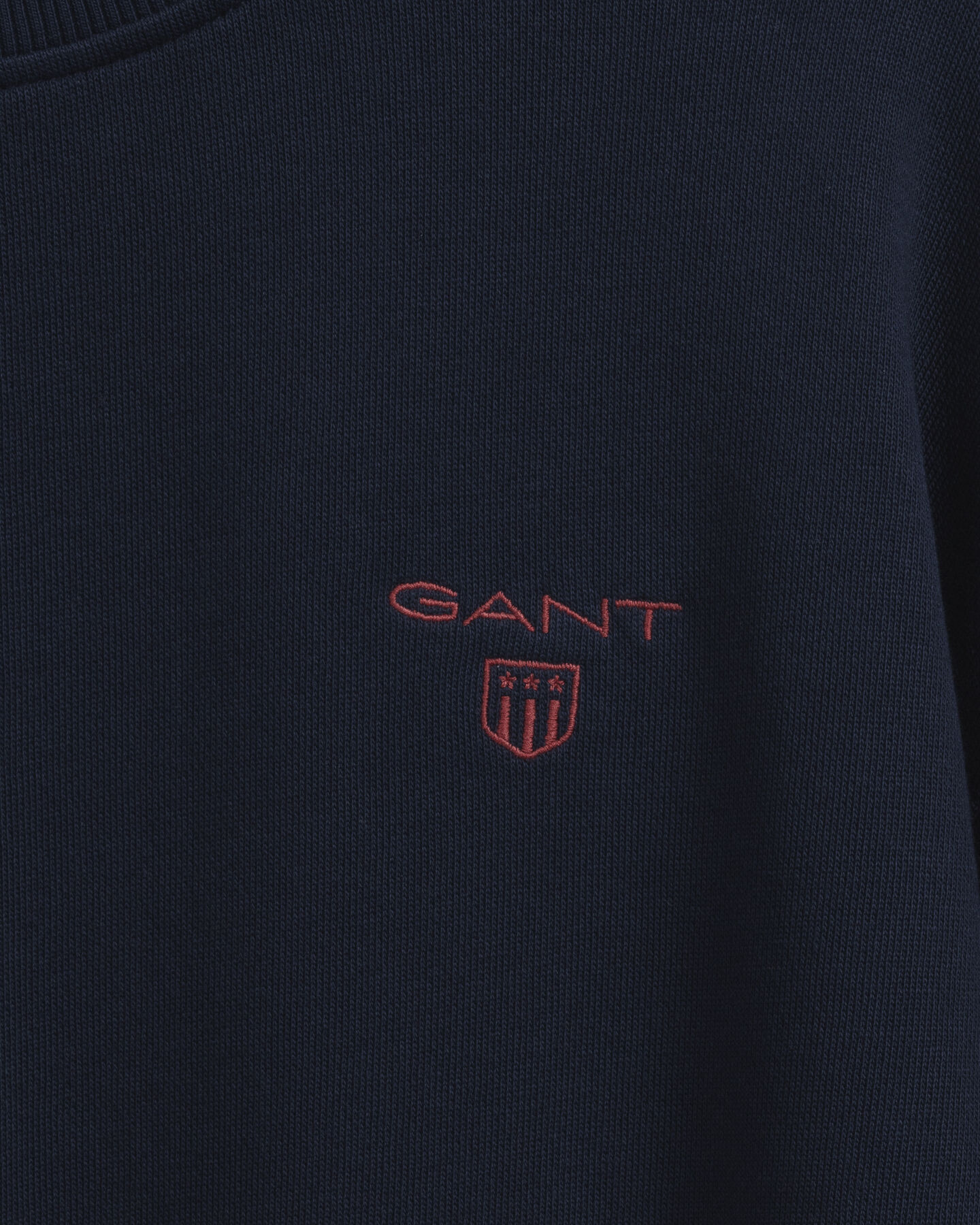 Teen Boys Contrast Shield sweater med crewneck