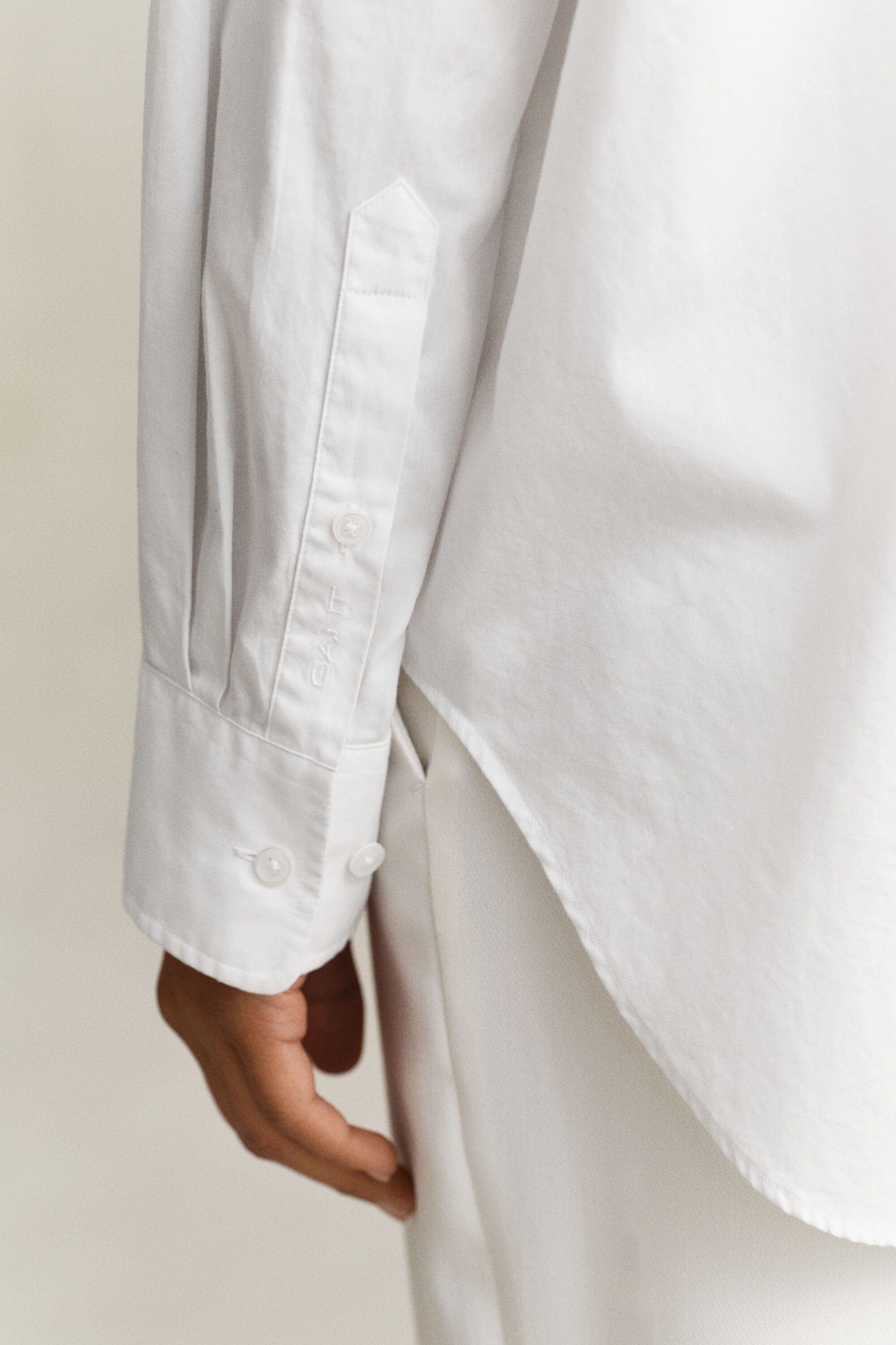 Relaxed Fit klassisk poplin-skjorte
