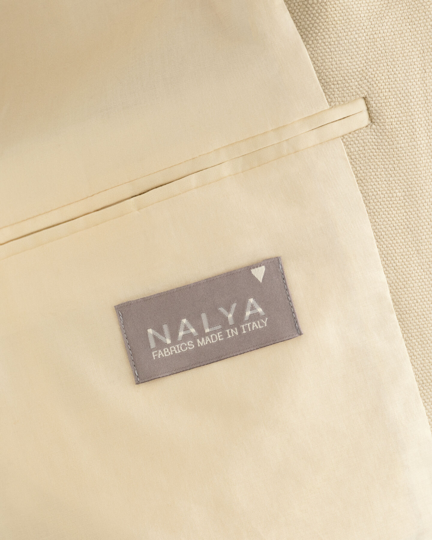 Relaxed fit jakkesæt-jakke af bomuld og hør