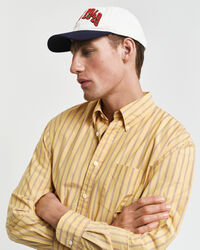 Relaxed fit Heritage Poplin skjorte med striber