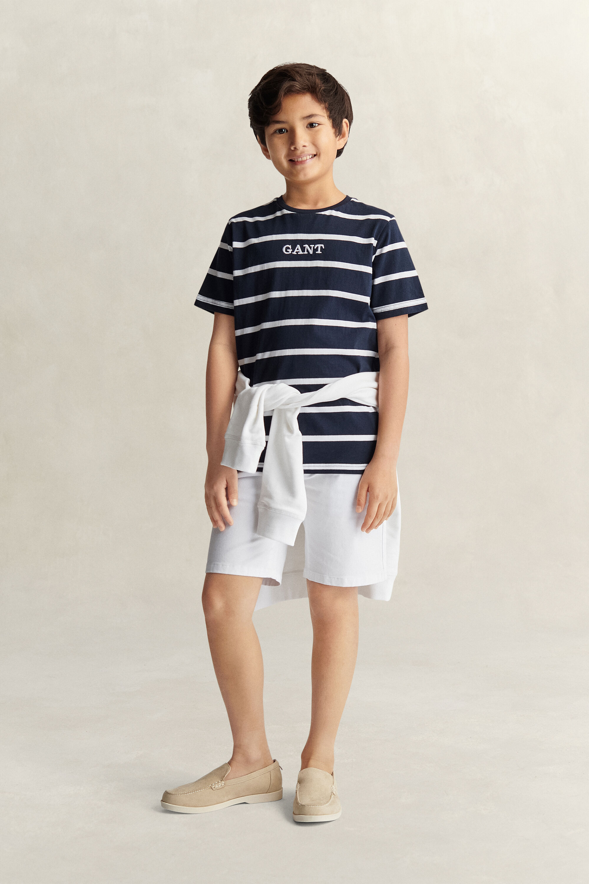 Teen Boys stribet T-shirt