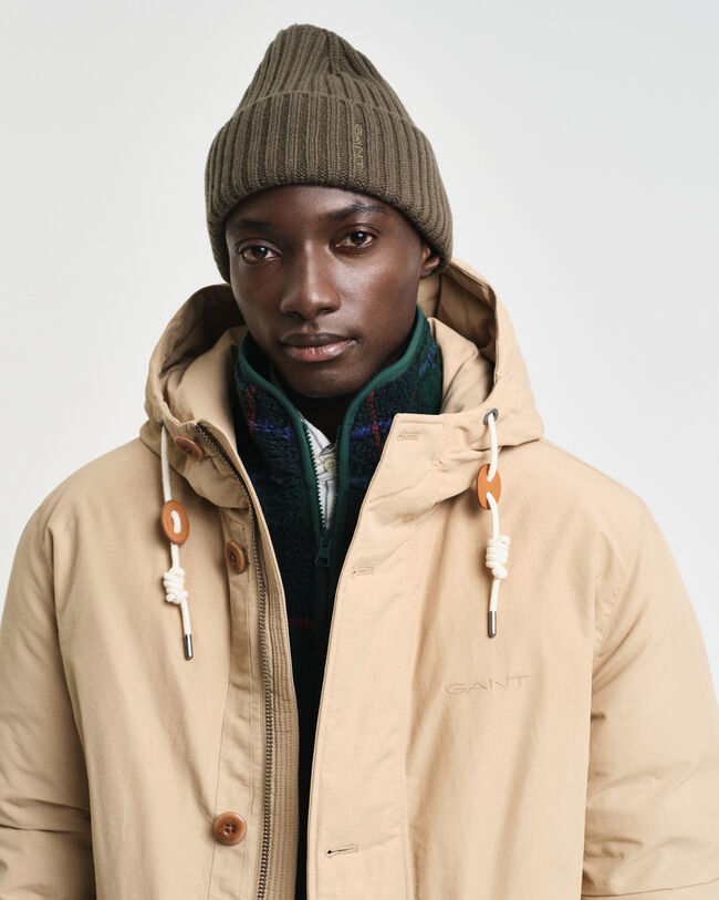 Chunky beanie af uld