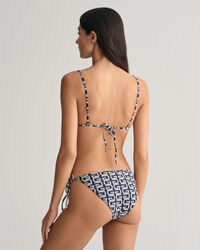 G Patterned Triangle Top